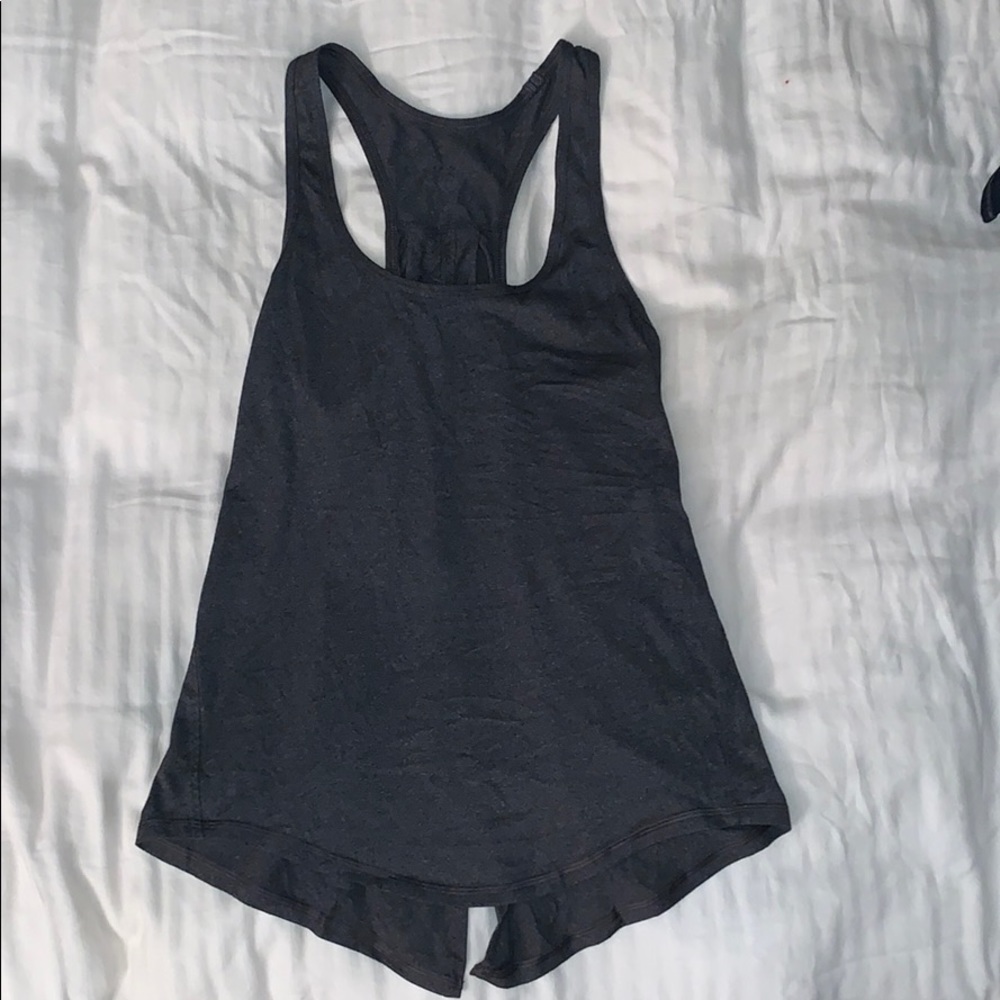 Lululemon Dark Grey Tank Top